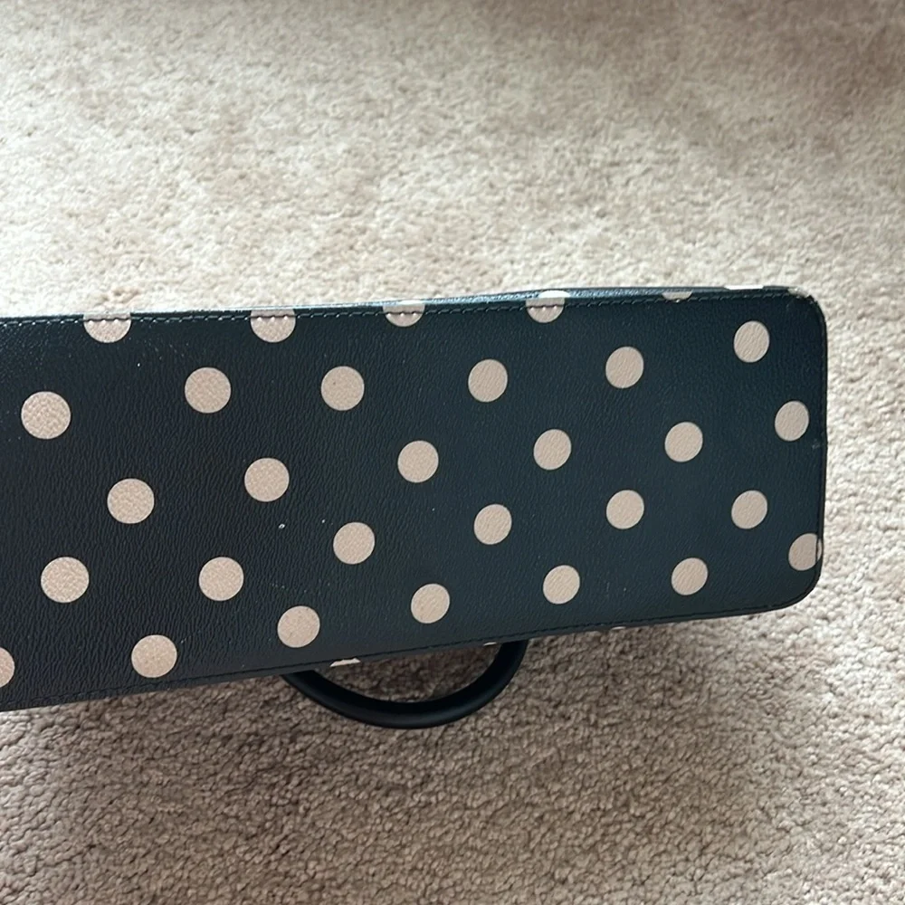 Kate Spade Polka Dot Leather Handbag